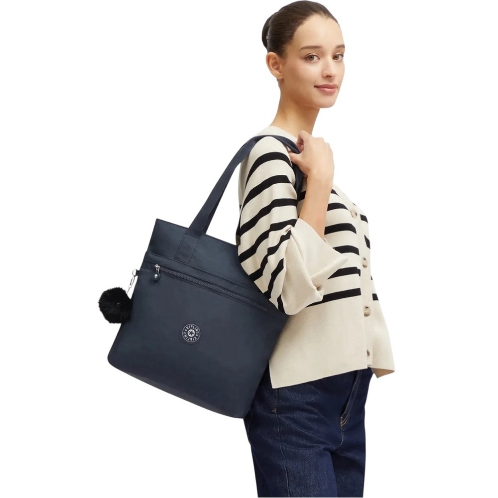 Kipling Arnis Night Grey Tote Bag